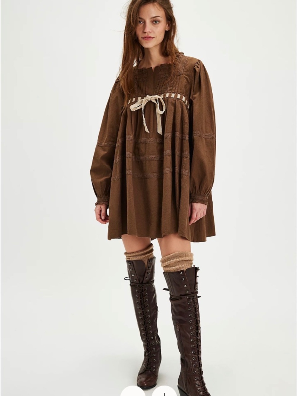 NWT Free People Tea Time Mini Dress